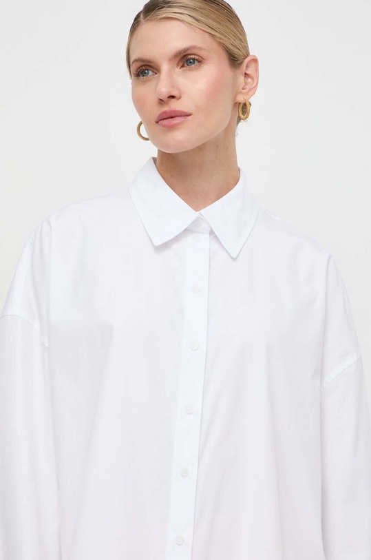 Patrizia Pepe camasa din bumbac 8C0697.A391 alb