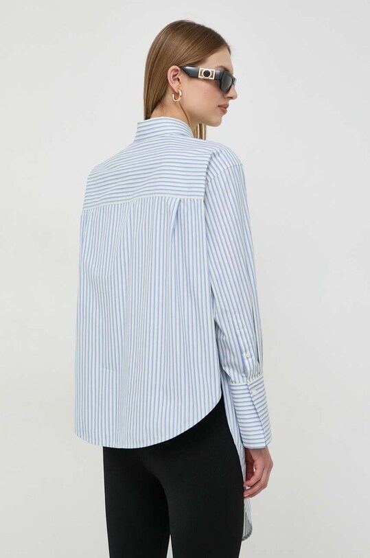 Хлопковая рубашка Victoria Beckham 1124WSH005206C