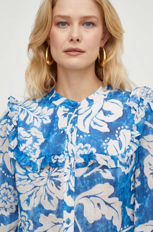 Košeľa Luisa Spagnoli modrá 540789