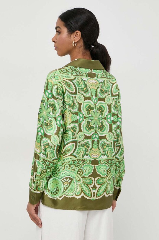 Одяг Шовкова сорочка Luisa Spagnoli 540752 зелений