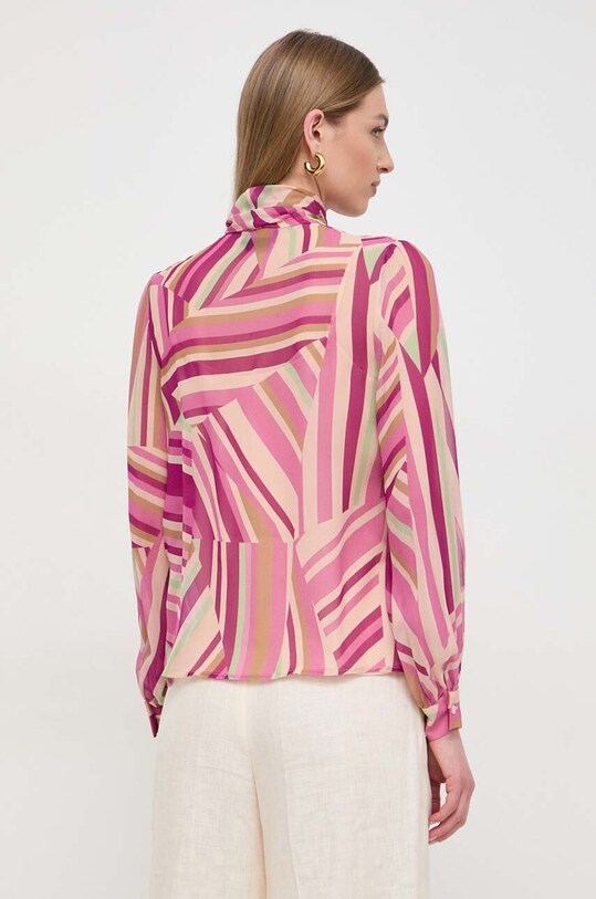 Îmbrăcăminte Luisa Spagnoli bluza de matase 540925 violet