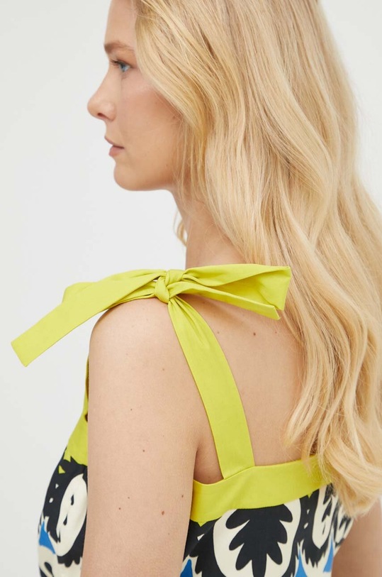 Luisa Spagnoli bluza din bumbac BESANA 540847 bej