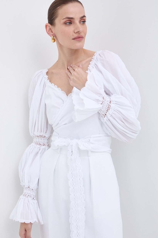 Luisa Spagnoli camicia RUNWAY COLLECTION bianco 541165