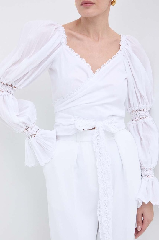 Luisa Spagnoli camicia RUNWAY COLLECTION 541165 bianco