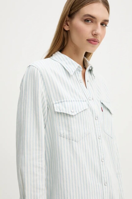 Levi's camasa jeans alb 16786