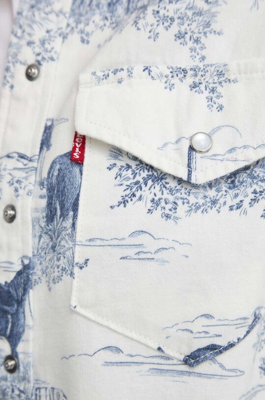 Levi's camasa jeans 16786 bej