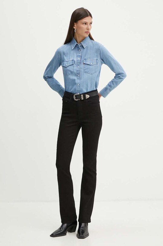 Levi's koszula jeansowa 16786 niebieski AW24