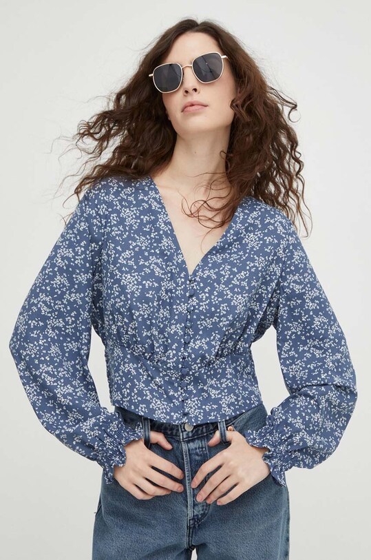 Levi's camasa cu modele albastru A7172