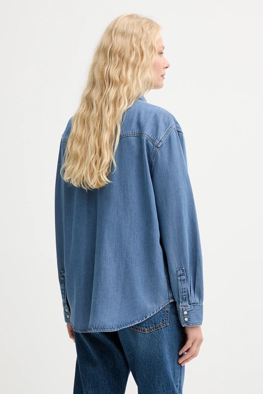 Odzież Levi's koszula jeansowa A7244 niebieski