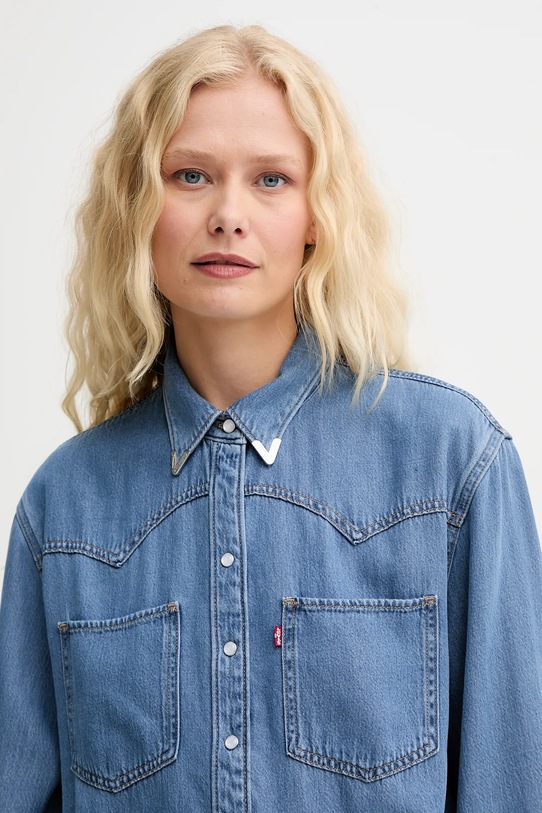 Levi's koszula jeansowa niebieski A7244
