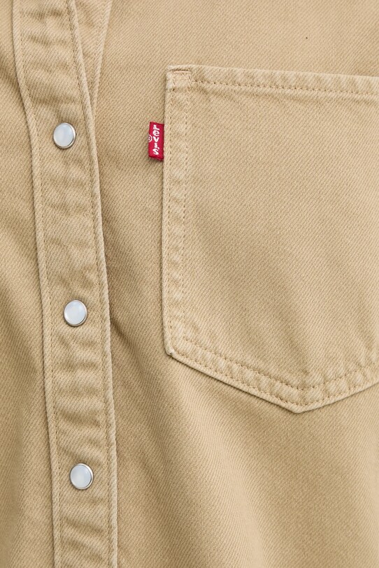 Levi's koszula jeansowa A7244 beżowy