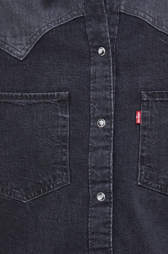 Levi's camasa jeans A7244 negru