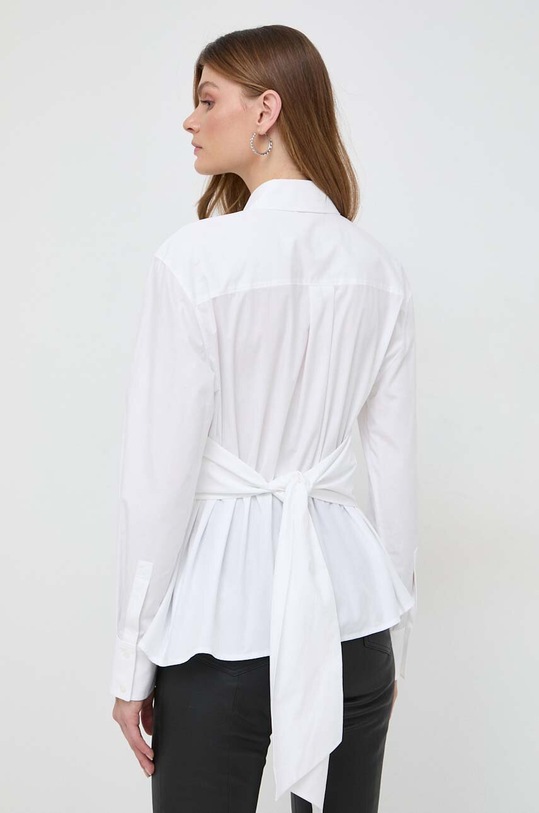 Odzież Karl Lagerfeld koszula bawełniana 240W1608 biały