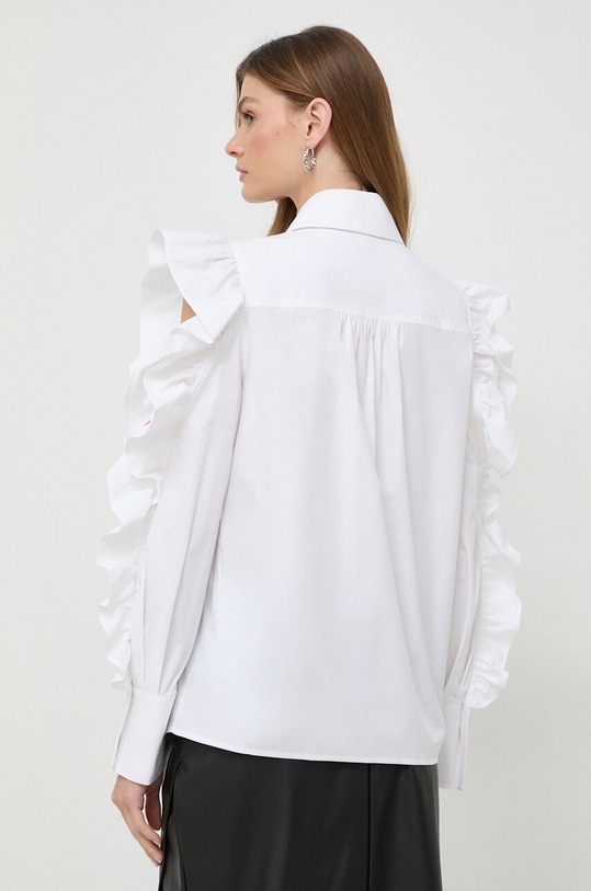 Odzież Karl Lagerfeld koszula bawełniana 240W1613 biały