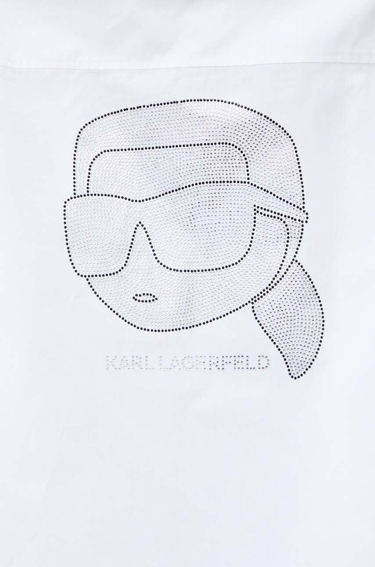 Karl Lagerfeld koszula bawełniana 240W1609 biały