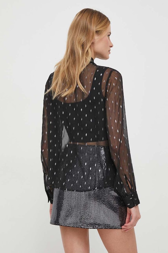 Одежда Рубашка Sisley 5TWBLQ06L чёрный