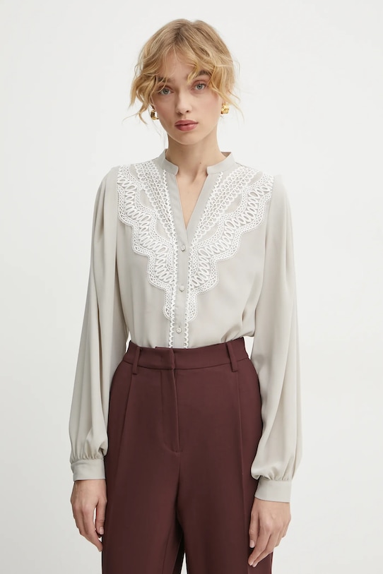 Bruuns Bazaar koszula regular beżowy BBW3776