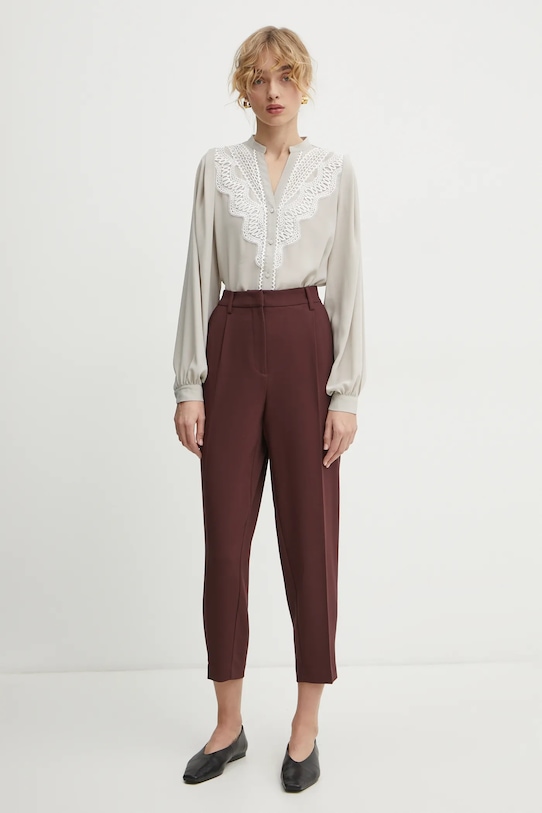 Bruuns Bazaar koszula BBW3776 beżowy SS25