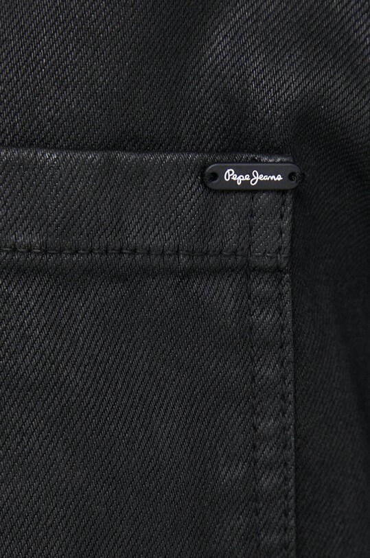 Бавовняна сорочка Pepe Jeans ALIX COATED PL304729 чорний