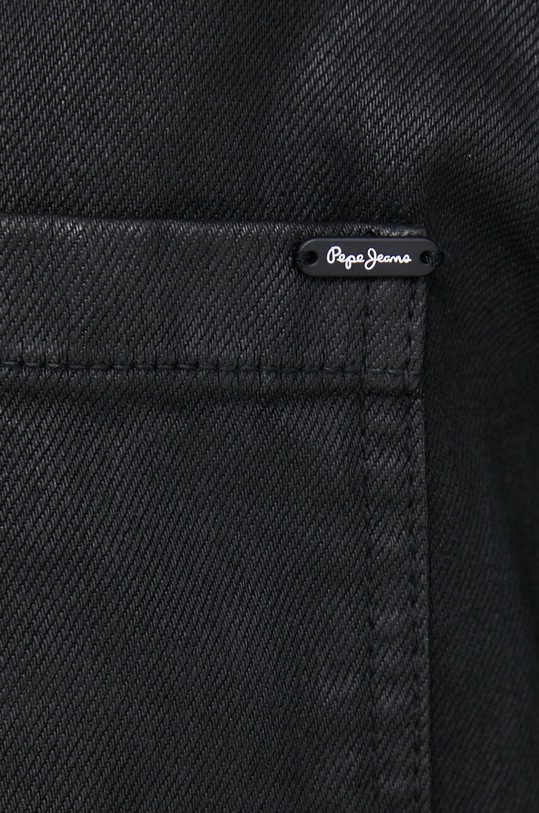 Βαμβακερό πουκάμισο Pepe Jeans ALIX COATED ALIX COATED PL304729 μαύρο