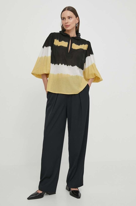 BA&SH camicetta in cotone 1E24HARV multicolore SS24