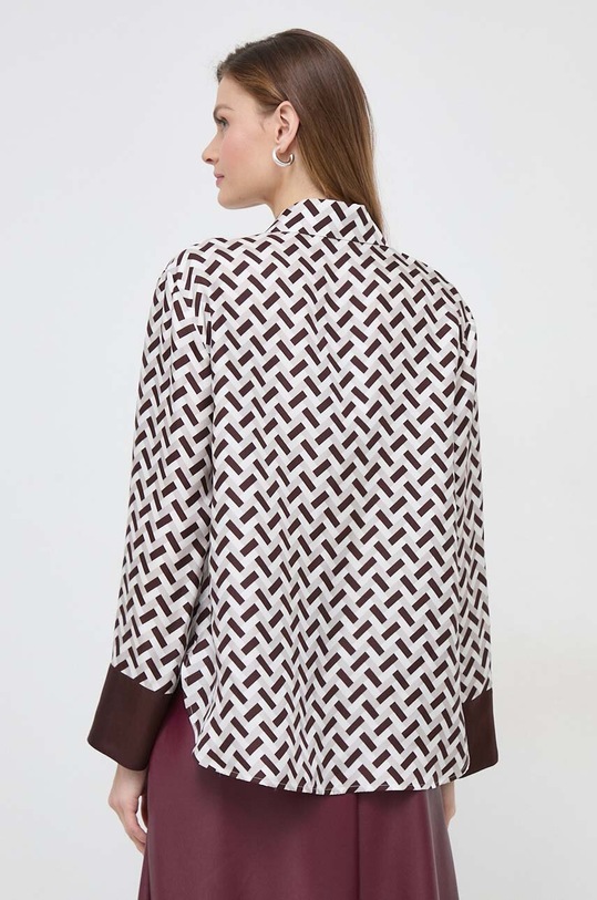 Odzież Max Mara Leisure koszula jedwabna 2416111017600 multicolor