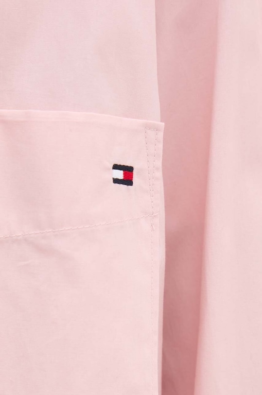 Tommy Hilfiger koszula bawełniana WW0WW41410 różowy