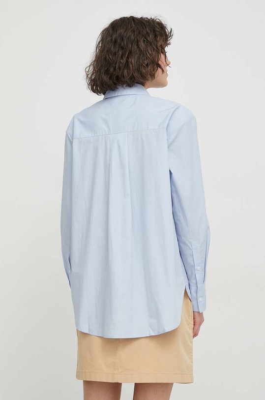 Îmbrăcăminte Tommy Hilfiger cămașă din bumbac WW0WW41410 albastru