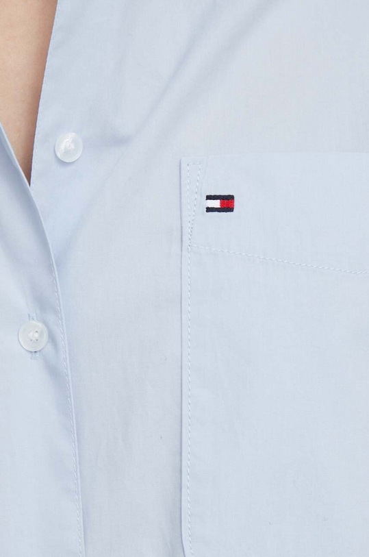 Tommy Hilfiger cămașă din bumbac WW0WW41410 albastru