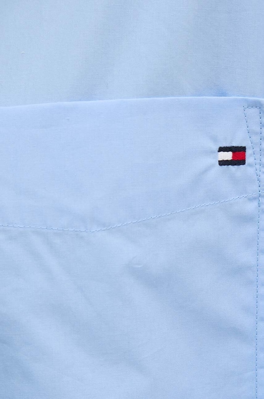 Bavlněná košile Tommy Hilfiger WW0WW41410 modrá