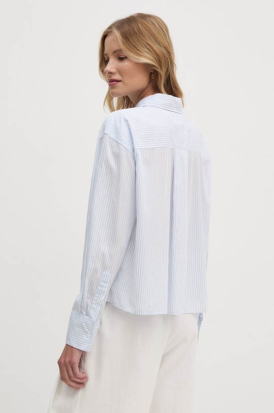 Îmbrăcăminte Tommy Hilfiger camasa din bumbac WW0WW41841 albastru