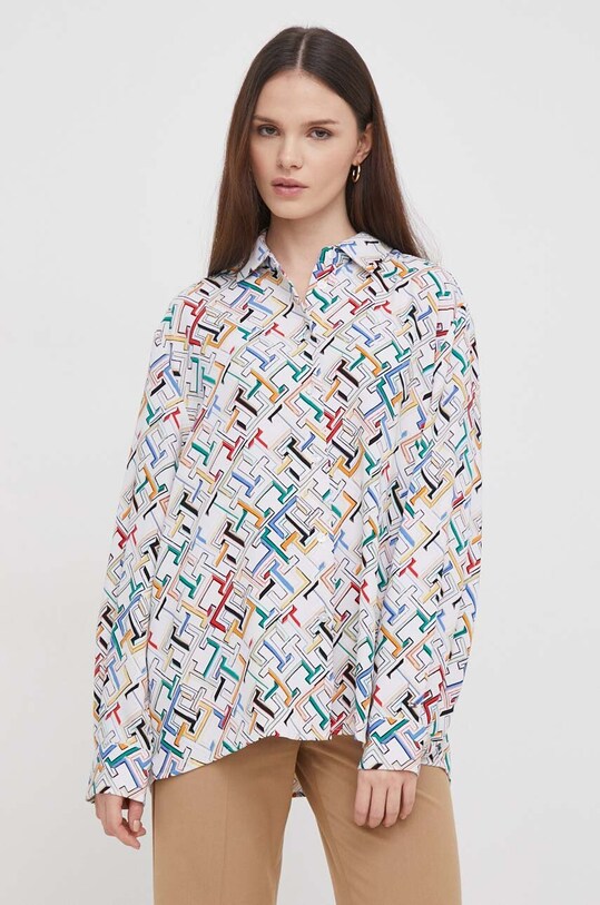 Tommy Hilfiger cămașă multicolor WW0WW41850