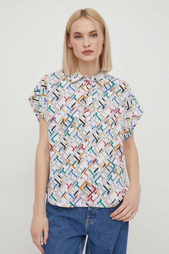 Блузка Tommy Hilfiger мультиколор WW0WW42539