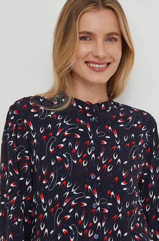 Košile Tommy Hilfiger námořnická modř WW0WW42448