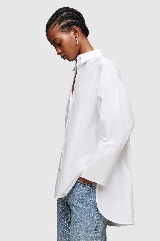 AllSaints camasa din bumbac Evie WH033Z