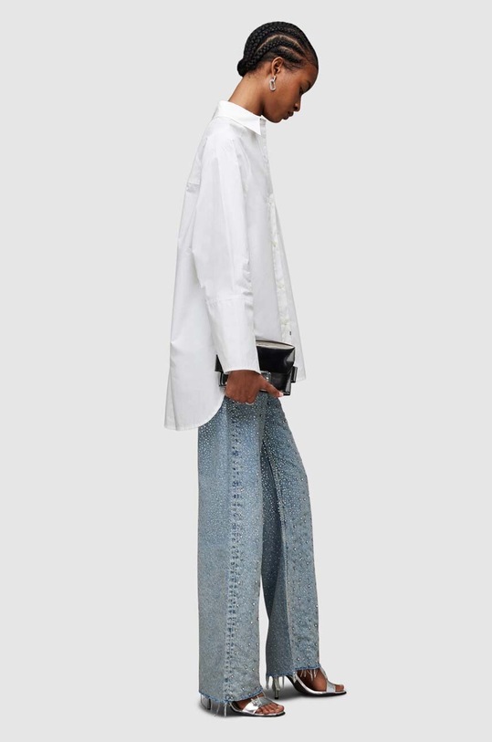 AllSaints camasa din bumbac Evie WH033Z