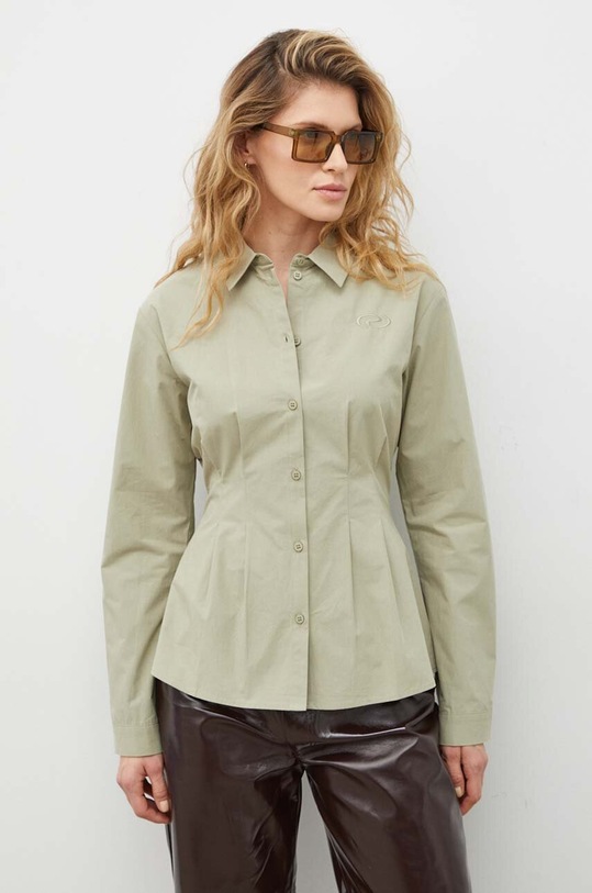 Résumé koszula bawełniana zielony 19600951
