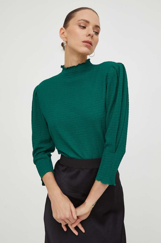 2NDDAY bluzka 2ND Wynna - Crinkle Affair zielony 2239133232