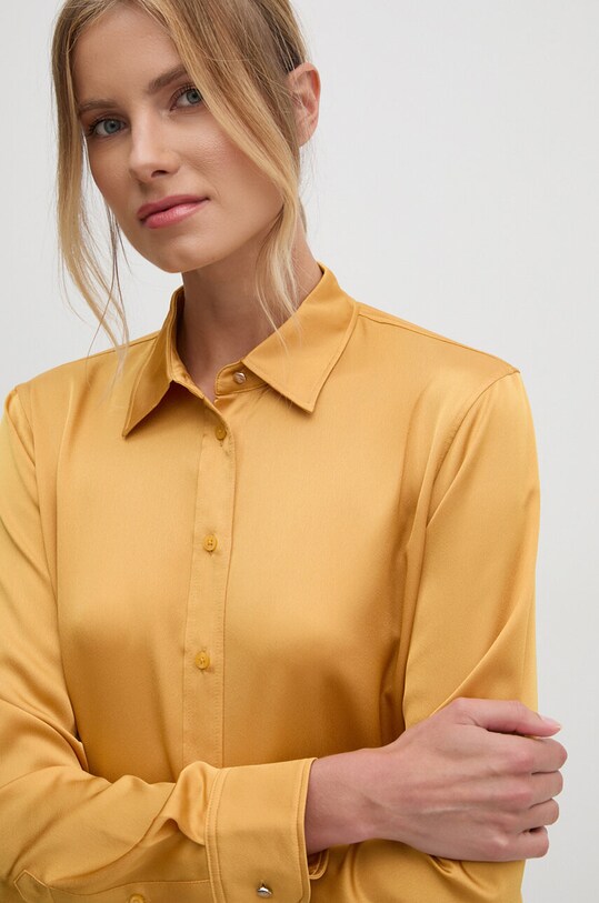 Lauren Ralph Lauren cămașă galben 200909344