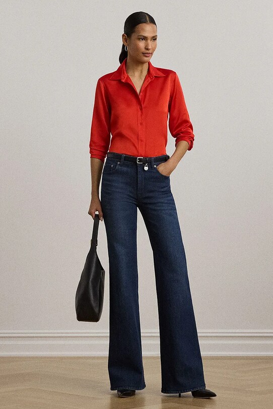 Îmbrăcăminte Lauren Ralph Lauren cămașă 200909344 rosu