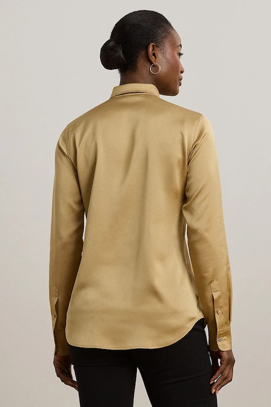 Lauren Ralph Lauren cămașă 200909344 bej SS25