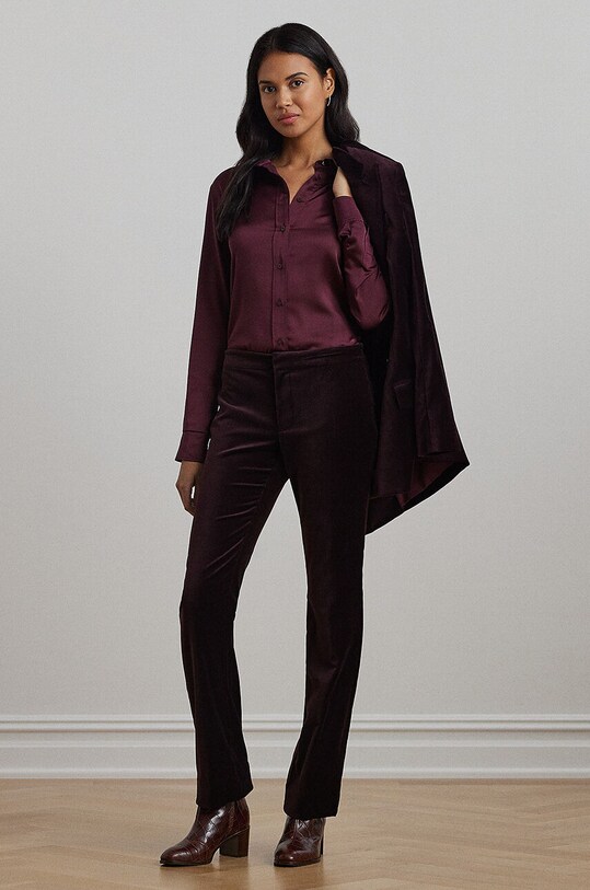 Îmbrăcăminte Lauren Ralph Lauren cămașă 200909344 burgundia