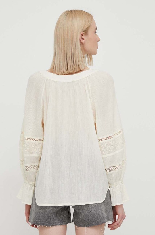 Odzież Lauren Ralph Lauren koszula bawełniana 200932819 beżowy