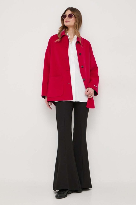 Weekend Max Mara koszula bawełniana 2415111051600 biały SS24