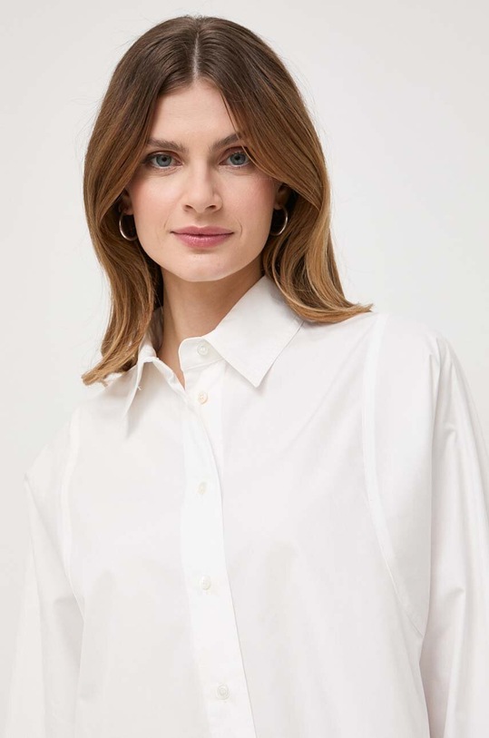 Weekend Max Mara koszula bawełniana 2415111051600 biały