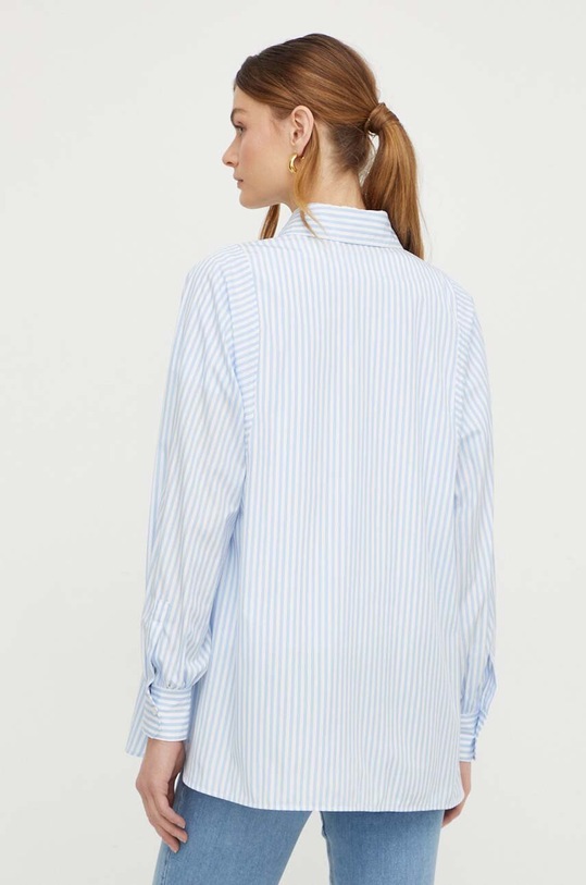 Odzież Weekend Max Mara koszula bawełniana 2415111051600 niebieski