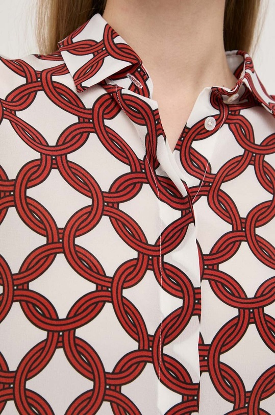 Marella koszula jedwabna 2413111081200 beżowy