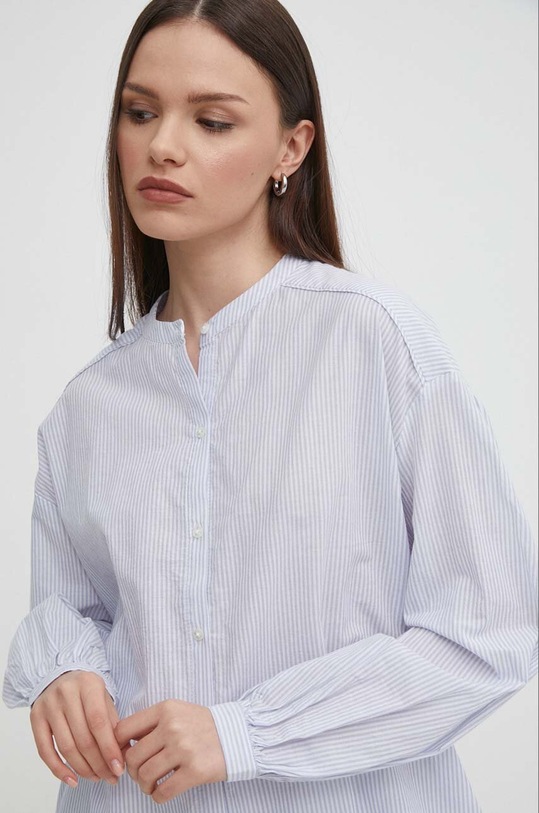 Pepe Jeans camasa din bumbac POLINA PL304805 albastru