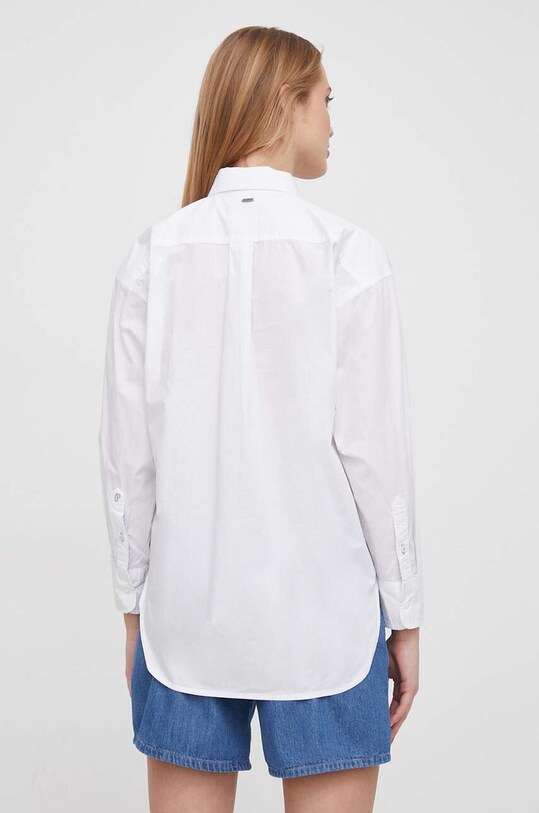 Oblečení Bavlněná košile Pepe Jeans PAULA PL304808 bílá