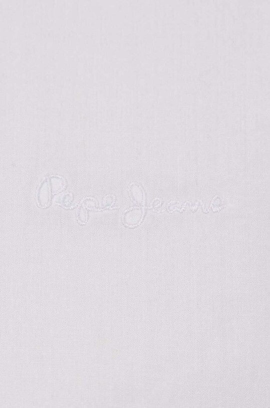 Bavlněná košile Pepe Jeans PAULA PL304808 bílá